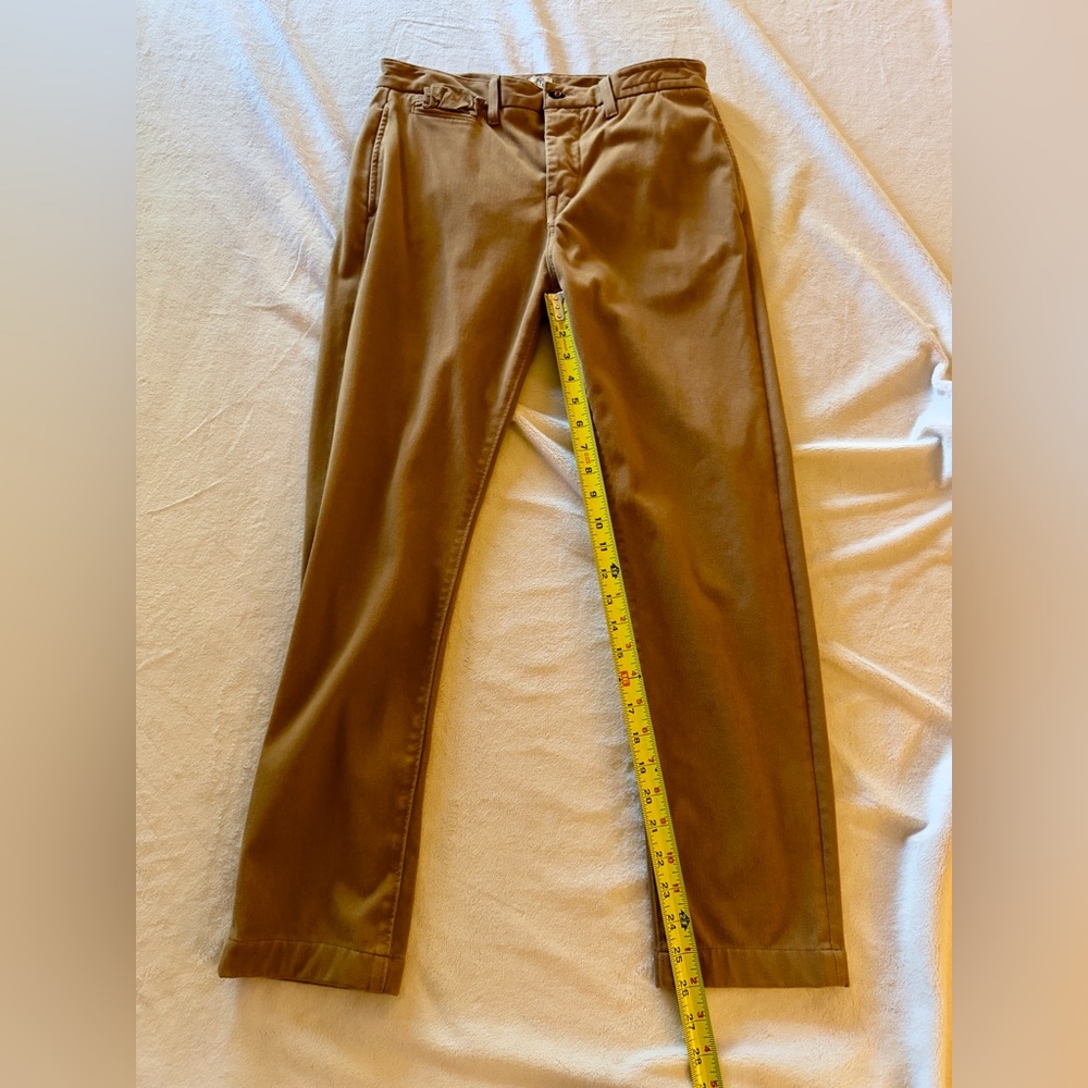HIROSHI KATO The Axe Denit - Khaki - Chino Pants 30 X 26 - Hardly Worn